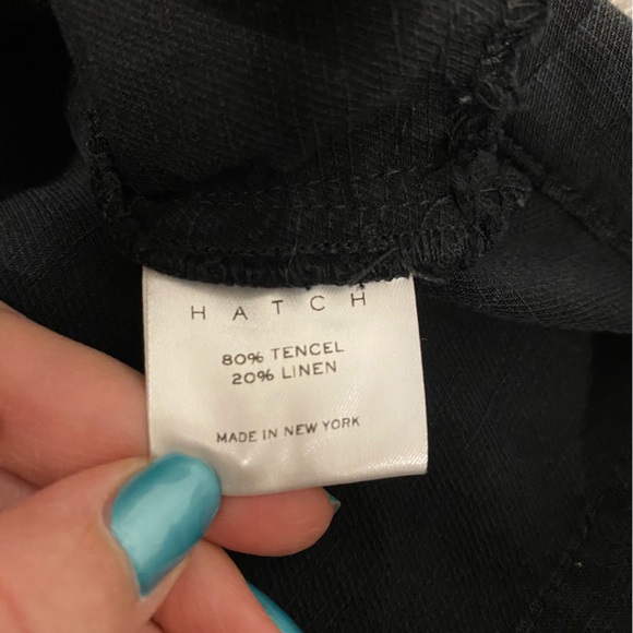 HATCH Maternity Lula Shorts in black sz 0 - Picture 9 of 11